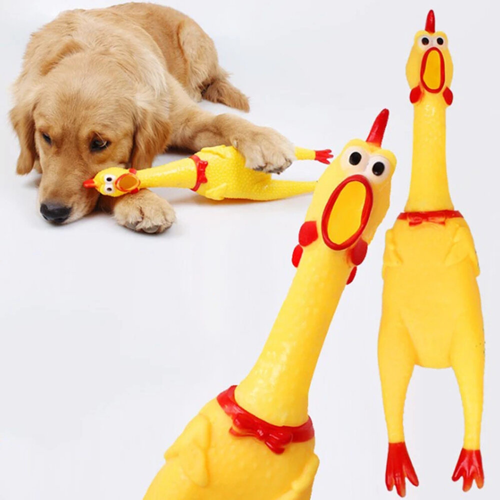 Screaming Chicken Dog Toys Squeeze Sound Pet Cat Toy Dogs Toys for Large Dogs Pet Toy Supplies Small