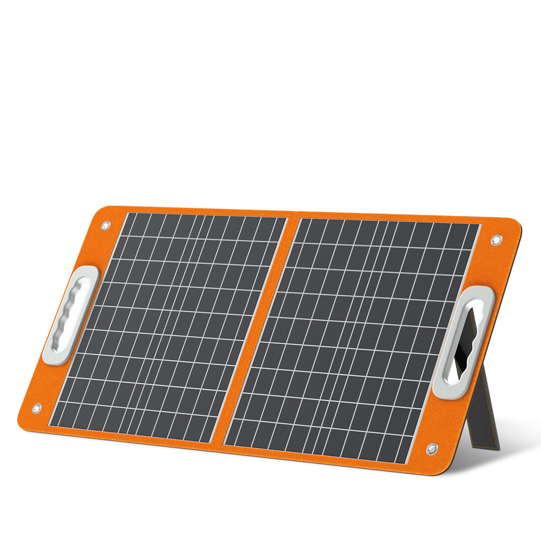 [ES] Panel solar plegable FlashFish 18V 60W cargador solar portátil con salida DC USB-C QC3.0 para teléfonos tabletas camping Van RV Trip