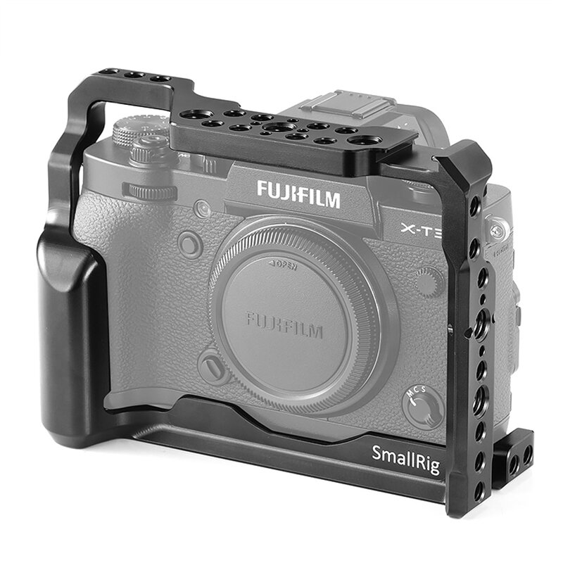 

SmallRig 2228 DSLR Camera Cage for Fujifilm X-T3 X T3 X-T2 Camera with Rail Handle Grip for Fujifilm X T2 Camera Cage St