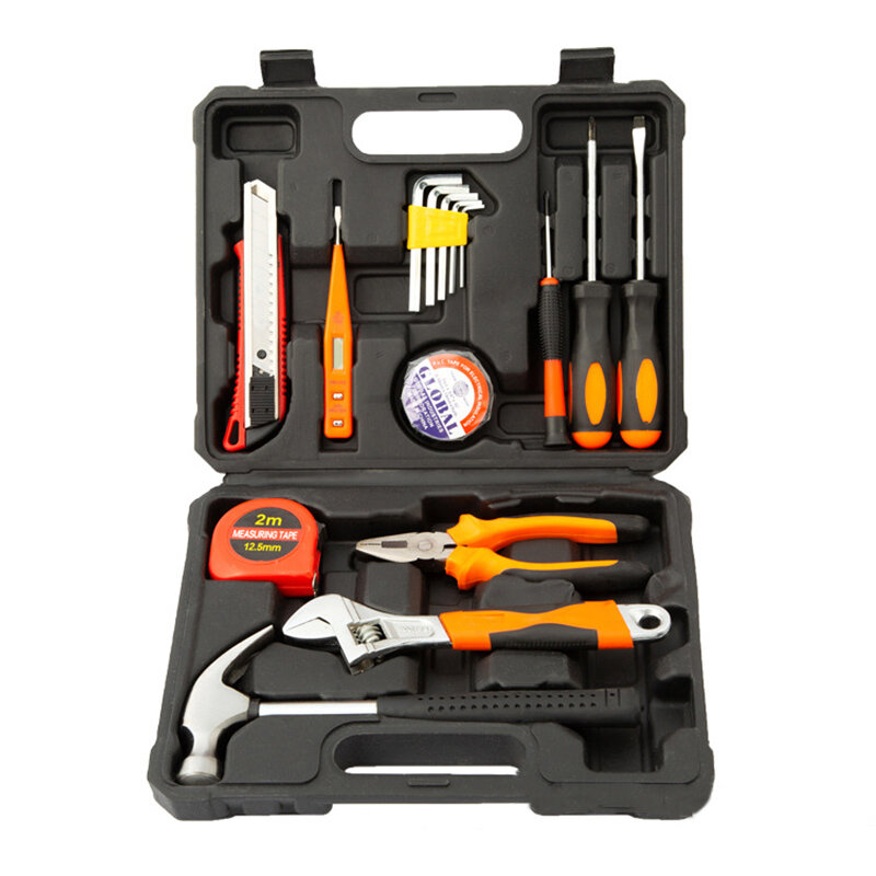 16/27PCS Home Repair Tool Set Insurance Gift Hardware Tool Set Car Set