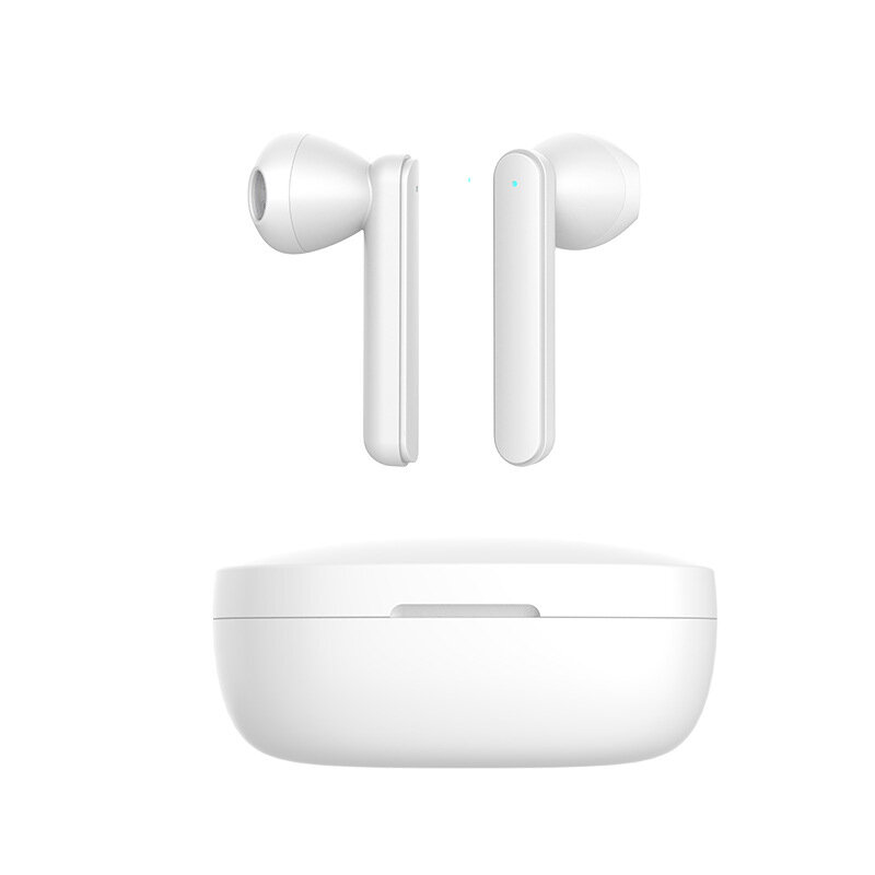 Bakeey v2 tws bluetooth 5.0 earphone hifi bass stereo earbuds touch control lightweight headphone for iphone huawei
