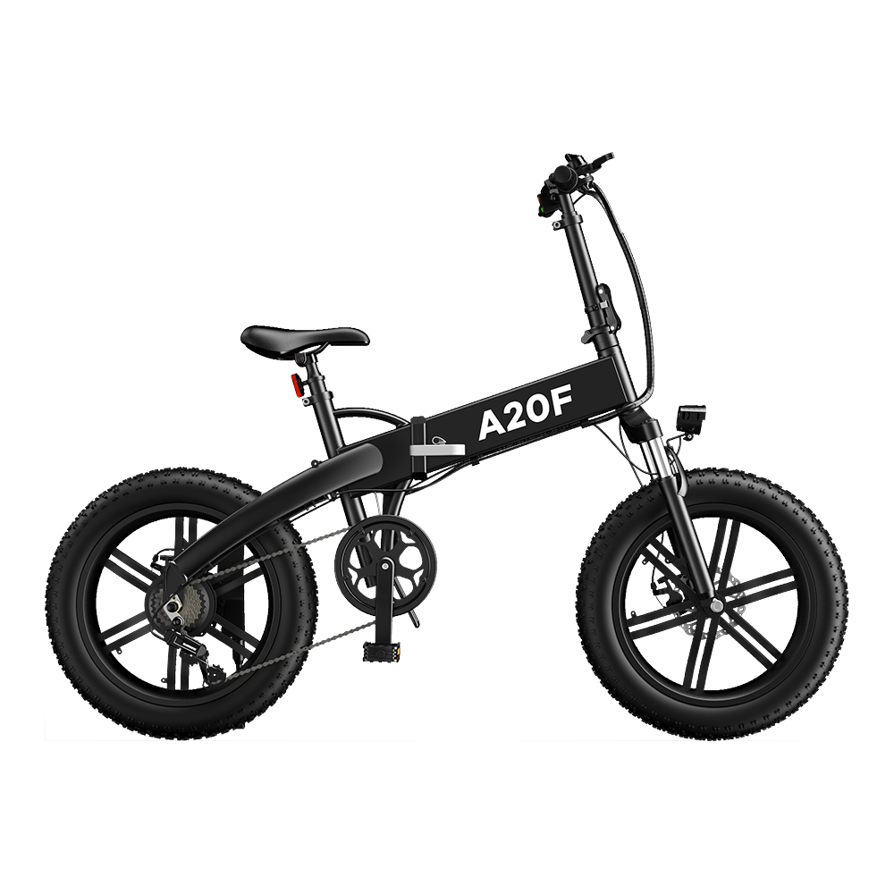 [EU DIRECT] ADO A20F+ 500W 36V 10.4Ah 20in Snow Tire Electric Bicycle 70Km Mileage 120Kg Max Load Electric Bike