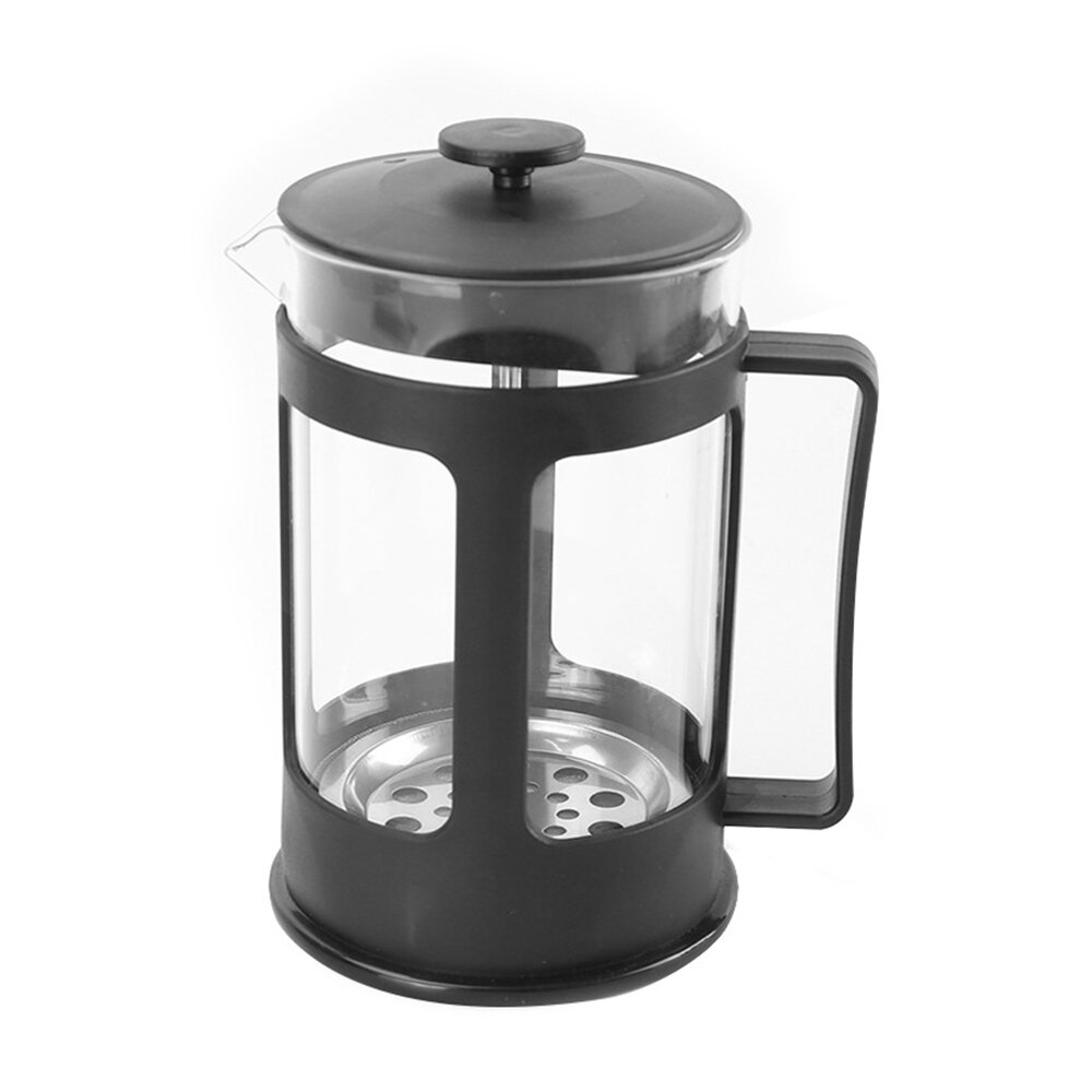 

Coffee Press 350ML/600ML French Press Coffee/Tea Brewer Pot Maker Kettle Stainless Steel Glass Plunger Coffee Pot