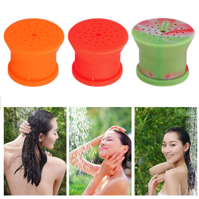 Silicone Shower Head Outdoor Camping Bathing Flower Sprinkler Portable Multifunction Shower Tools