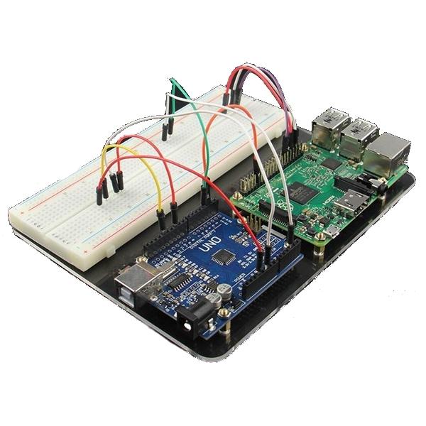 

Экспериментальная платформа для Raspberry Pi Model B и UNO R3 Geekcreit для Arduino