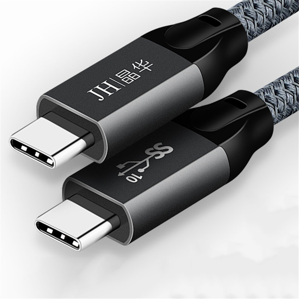 

Jinghua Type-C USB3.1 между мужчинами двухголовый OTOC кабель для передачи данных PD Кабель быстрой зарядки для жесткого