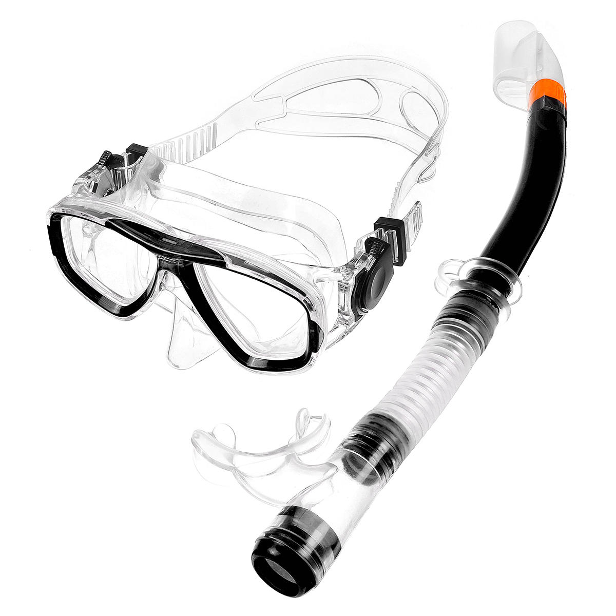 Keep Diving Mask Scuba Snorkel Goggles Gezichtsbril met adembuis voor volwassenen