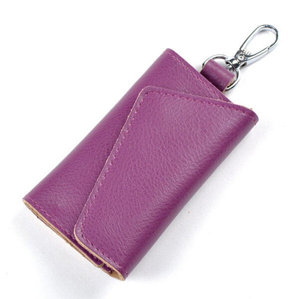 unisex genuine leather multifunctional car key holder card holder at ...