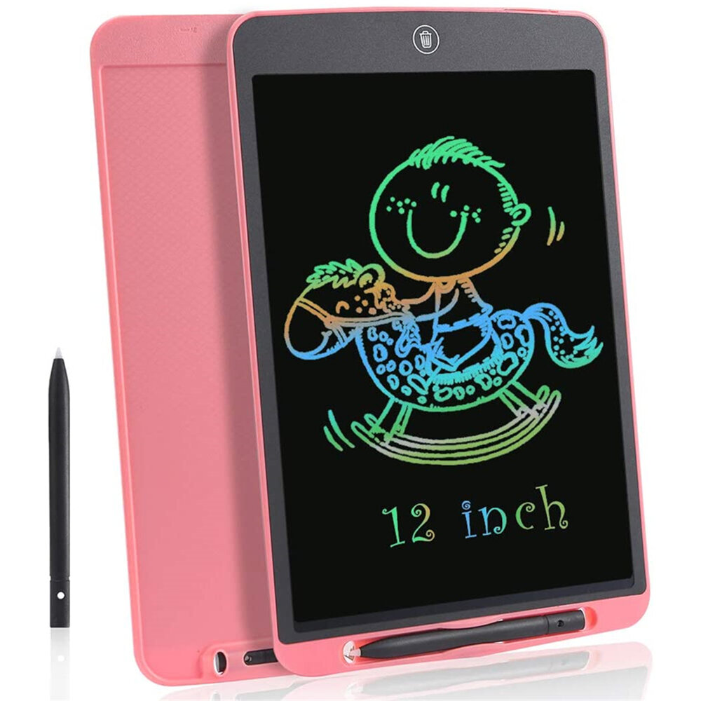 12 Inch LCD Handwriting Board Arithmetic Draft Painting Colored Handwriting Electronic Drawing Board Students Hand-paint