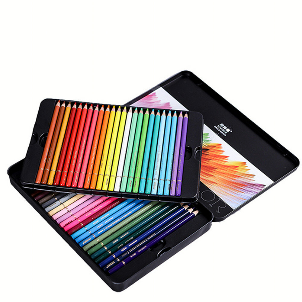 NYONI 24/36/48/72 kleuren Oi kleurpotlood professionele potloden set Art School leverancier schilder