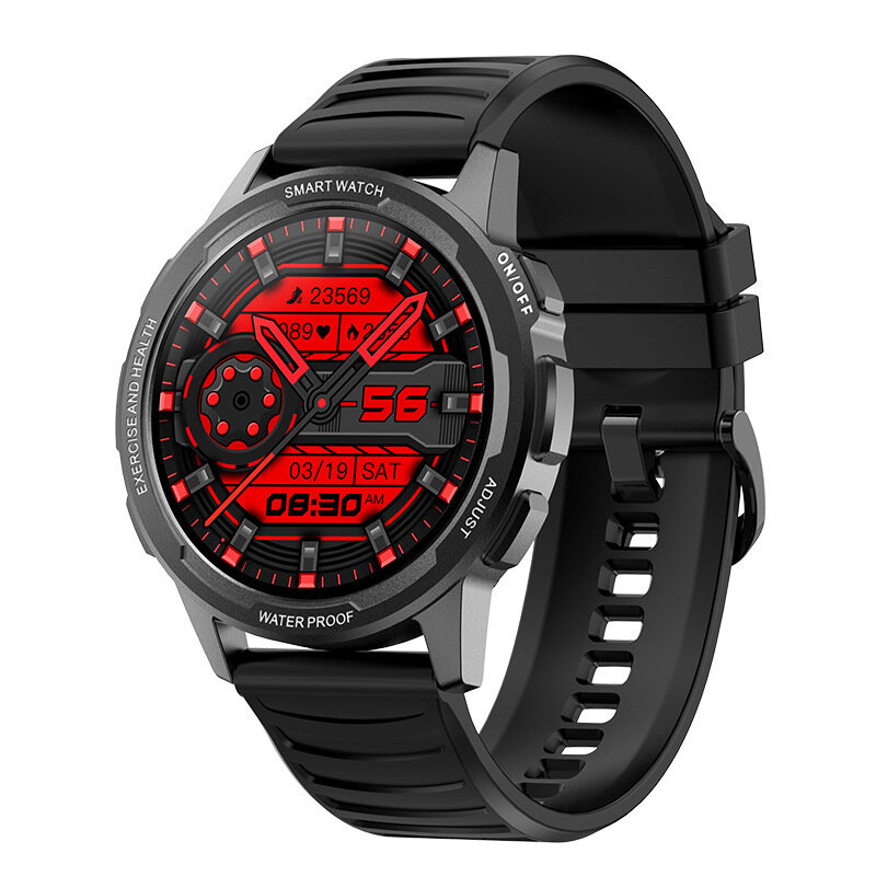 X28 1.32inch 360*360 hd large screen smart watch waterproof heart rate monitor blood pressure oxygen gps tracker sport full touch wristwatch