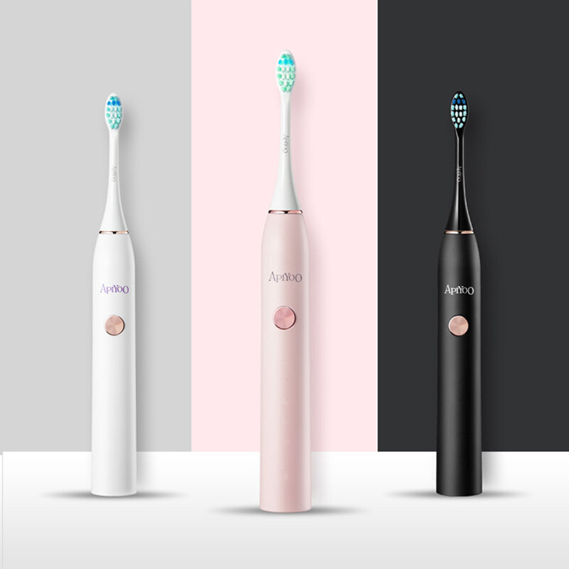 APIYOO P7 Sonic Electric Toothbrush Five Cleaning Modes Time Reminder Electric Toothbrush IPX7 Waterproof Long Battery L