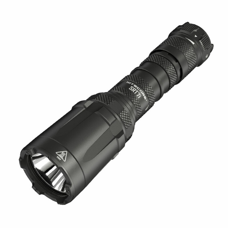 Nitecore SRT7i SFT-70 LED Tactical Flashlight 3000 Lumen Long Throw USB-C Rechargeable with Stepless Brightness Adjustme