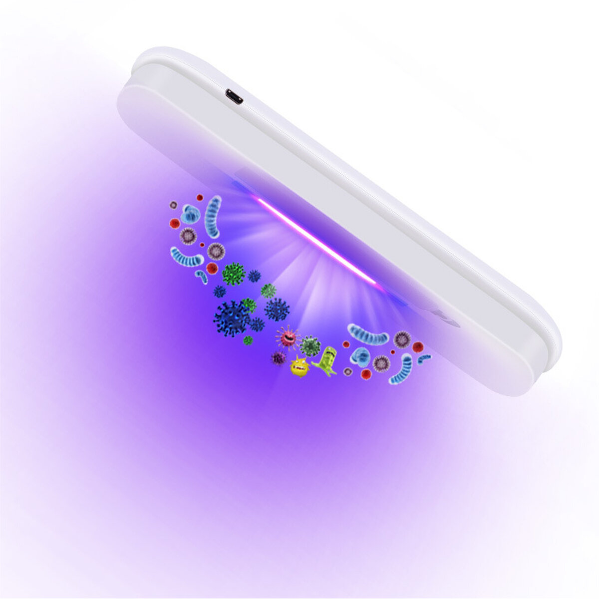 

Multifunctional UV Disinfection Box Mobile Phone Mask Key Perfumed Sterilization Light USB Charging