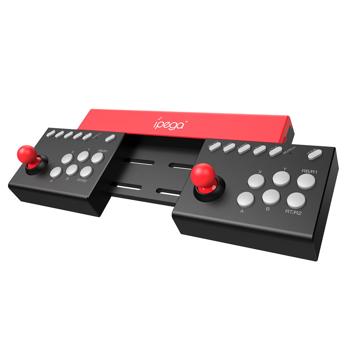 

iPega PG-9189 Dual Players Arcade Game Controller Gamepad Joystick with Turbo for PS4 PS5 PS3 for Nintendo Switch Androi