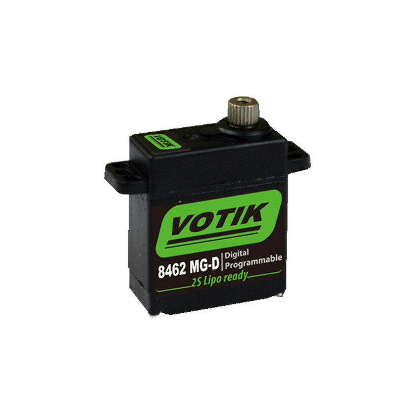 

VOTIK 8462 MG-D 16g Mini Metal Digital Steering Gear Servo for RC Airplane Fixed Wing Helicopter