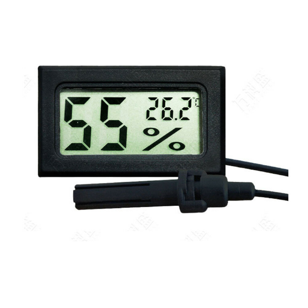 Ingebouwde Thermo-Hygrometer FY-12 Celsius/Fahrenheit Elektronische Hygrometer Digitale Thermo-Hygro