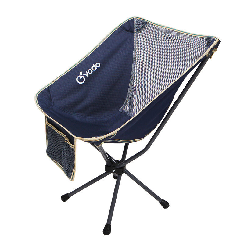 Chaise pliante en alliage d'aluminium YODO Siège de pique-nique de camping léger Tabouret de pêche Charge maximale 100 kg