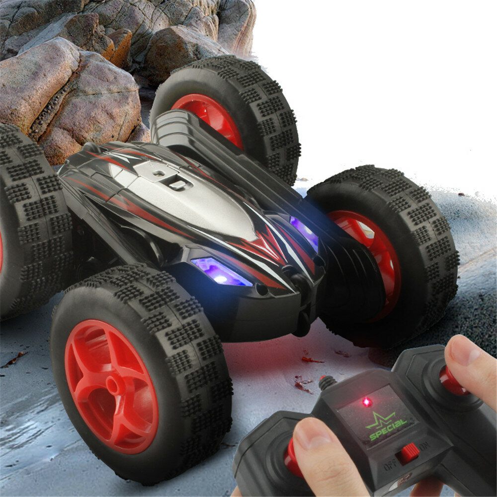 

JJRC D828 1/24 2.4G 4CH RC Car Stunt Drift Deformation Tracked Rock Crawler 360 Degree Flip Kids Vehicles Indoor Toys