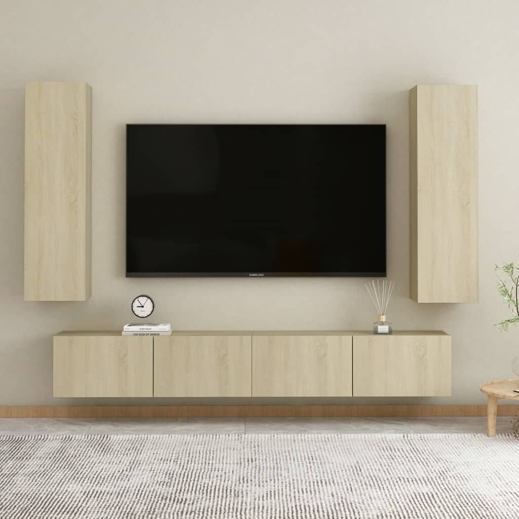 TV Cabinet Sonoma Oak 12