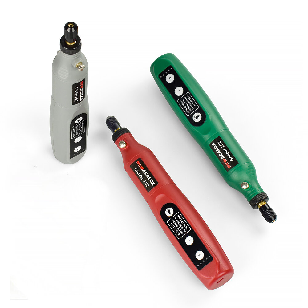 NEWACALOX USB Opladen Variabele Snelheid Mini Grinder Machine Rotary Tools Kit Grinder