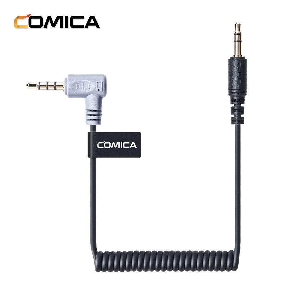 Comica CVM-D-SPX Vrouwelijke 3,5 mm Audiokabel Converter Microfoon Kabel Adapter voor Smartphones vo