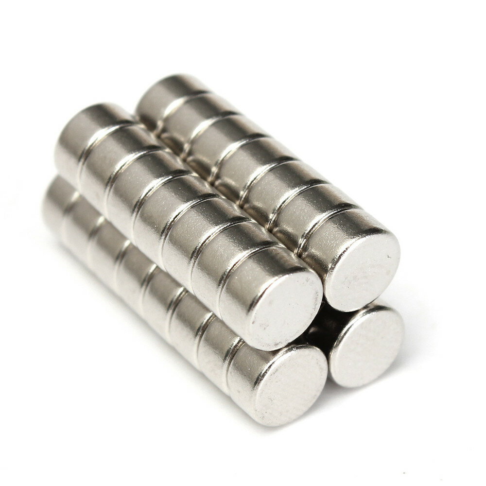 30pcs N52 Super Strong Cylinder Magnets 6mm x 3mm Rare ...