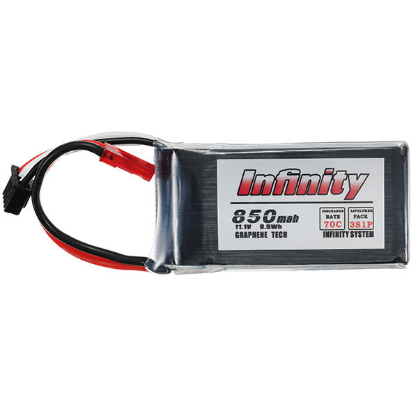 Infinity 850mAh 3S 11.1V 70C Lipo Battery