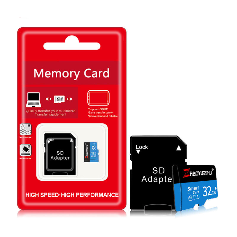 

MicroDrive Memory Card TF Micro SD Card High Speed Class10 16GB 32GB 64GB 128GB with SD Adapter for Mobile Phone for PSP