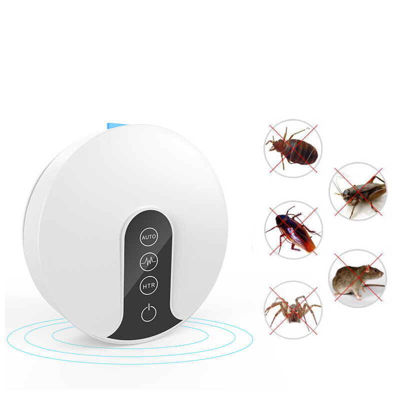 5V 10W Ultrasonic Electric Mosquito Dispeller Repeller Insect Bug Mouse Zapper Pest Trap Electronic Cat