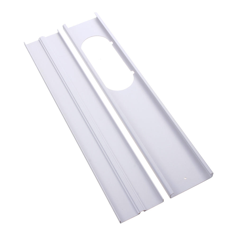 2 stks 55-110 cm Verstelbare Venster Slide Kit Plaat Airconditioner Windscherm Voor Draagbare Airconditioner