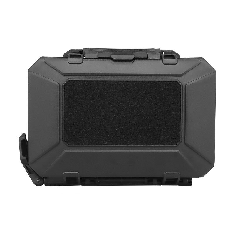 

WOSPORT Tactical Storage Box Shockproof Safety WaterproofMOLLE Toolbox Instrument Case With Foam Lockable Outdoor Camp