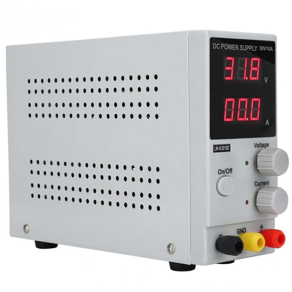 LW-K3010D 30V 10A Adjustable 4-bit Digital Test DC Switching Power Supply C#P5 