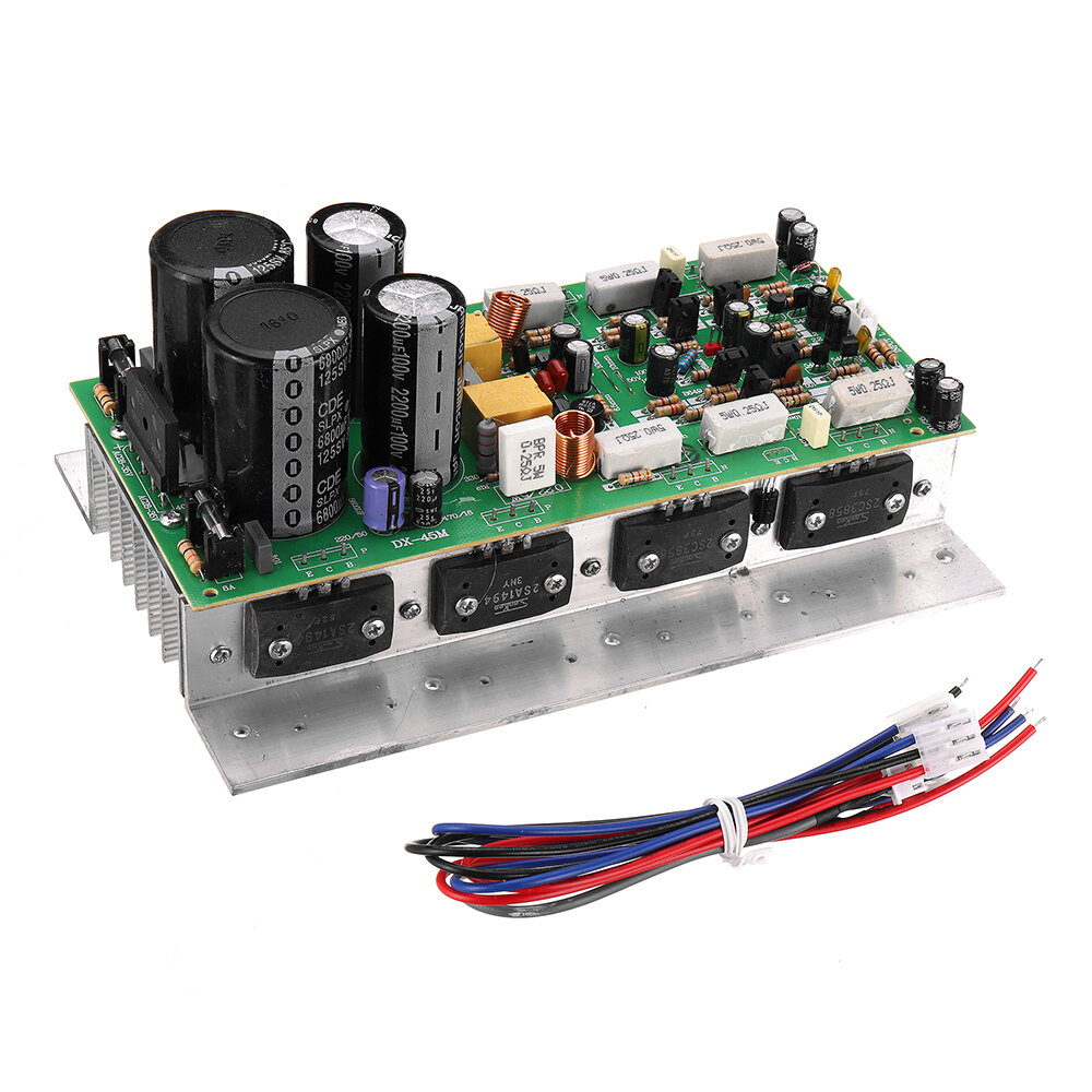 

SanKen-tube 1494/3858 High Power HIFI Audio Amplifier Board Dual Channel 450W+450W Stereo Amp Mono 800W Amplifier Board
