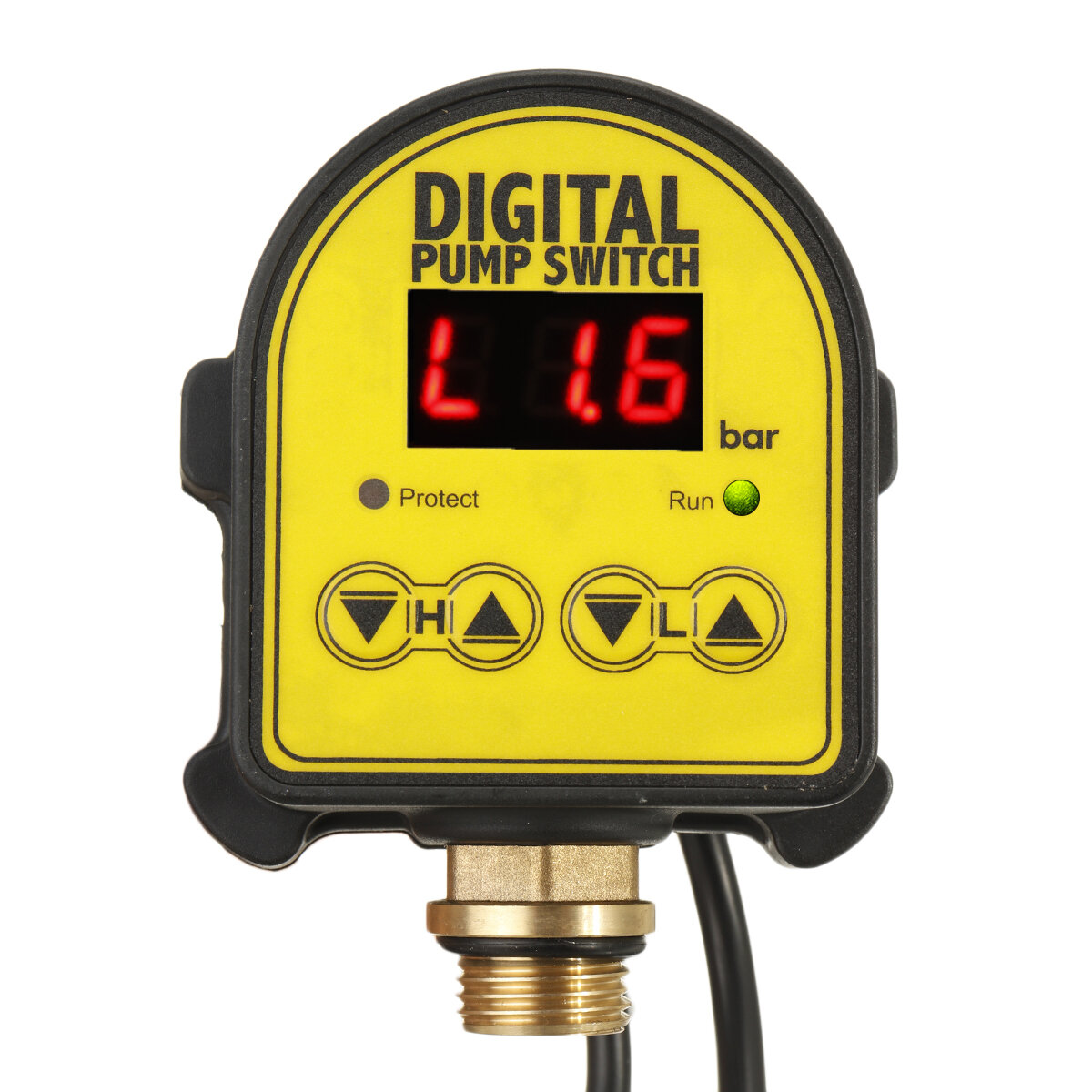 10 Bar Digitale Display Drukregelaar Schakelaar G1/2 "EU Adapter Voor Waterpomp