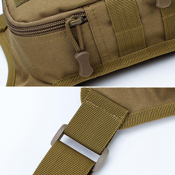 men new canvas tactical camo shoulder bag outdoor bag at Banggood