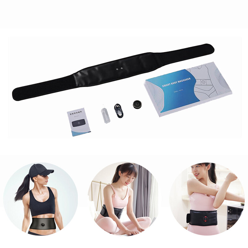 

KINGBORRY YST-05 Electric EMS Abdominal Muscle Fitness Waist Belt 8-Mode Tummy Toner Electronic Body Shaping Relaxation