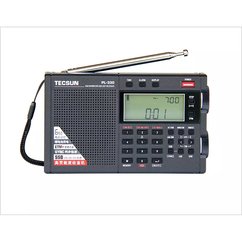 Tecsun PL-330 Radio-ontvanger FM MW SW LW Band Draagbare Radio