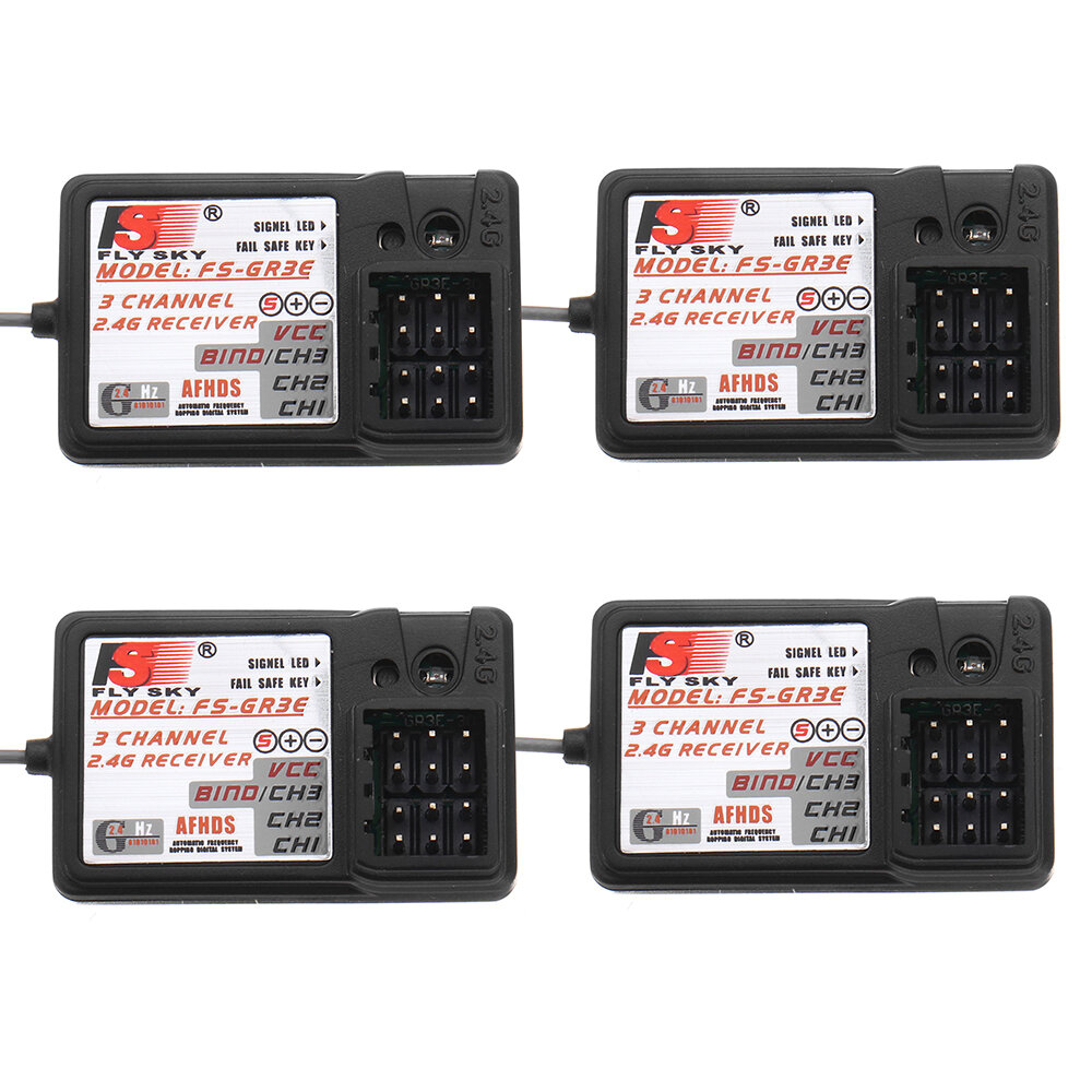 Flysky FS-GT3B 2.4G 3CH Transmitter/Receiver With Fail-Safe For RC Car Boat D3