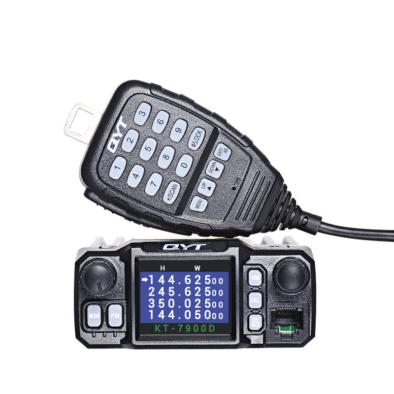 QYT KT-7900D 25W Quad Band Mobile Radio Walkie Talkie