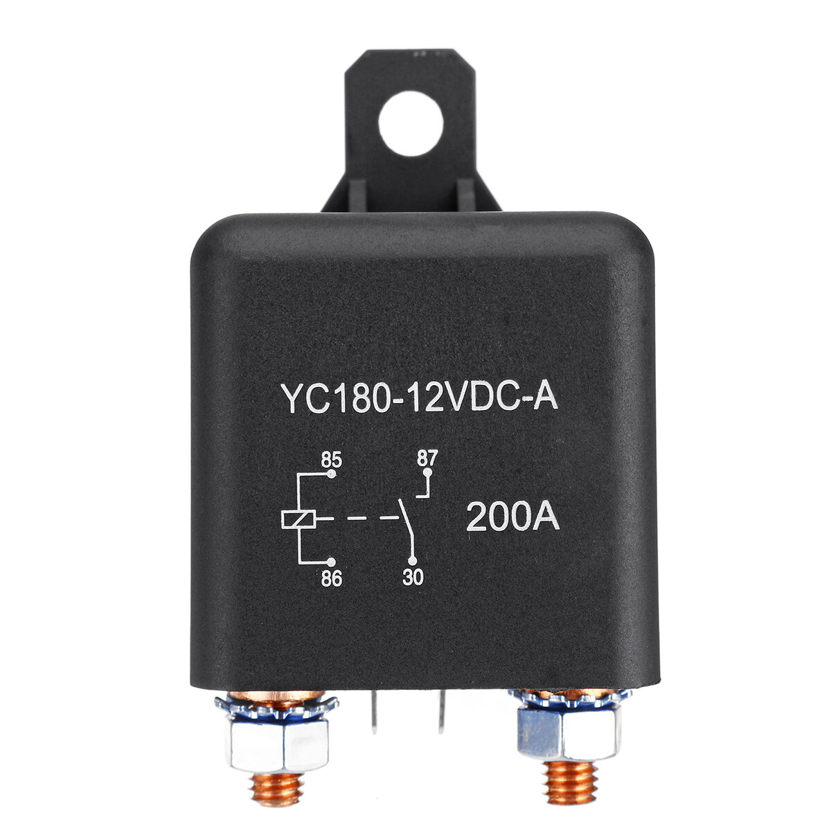 12v 200a on/off relay switch heavy duty split charge 4-pin terminals for car auto boat van