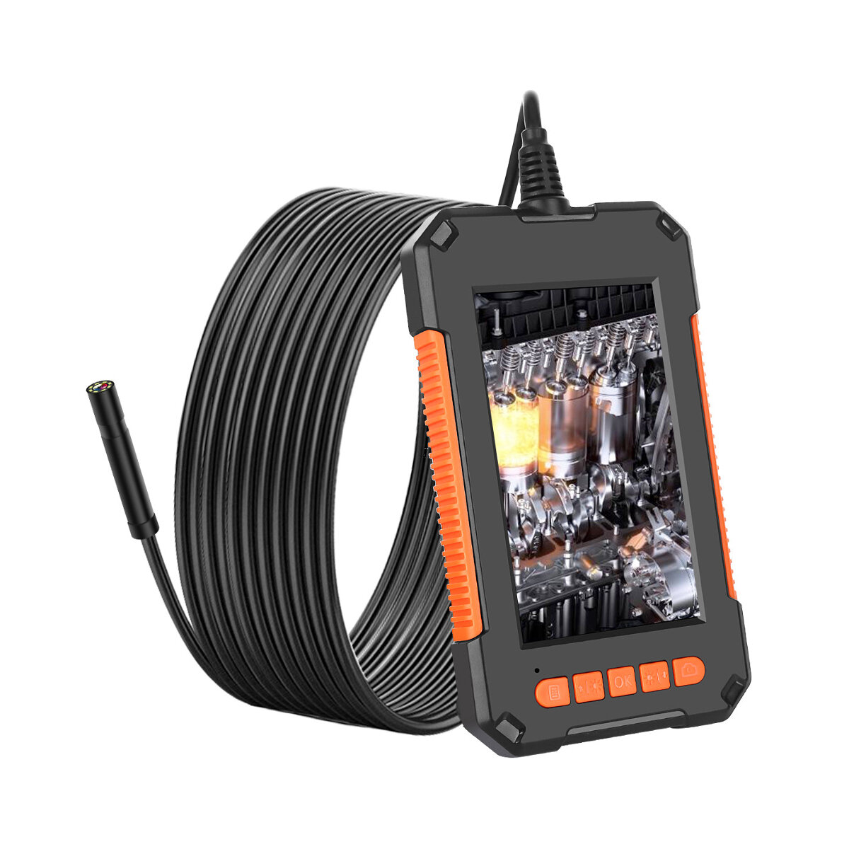 

4.3Inch Color Screen HD 1080P Digital Borescope Portable All-in-one Handheld Industrial Borescope Hard-wired 2M/5M/10M