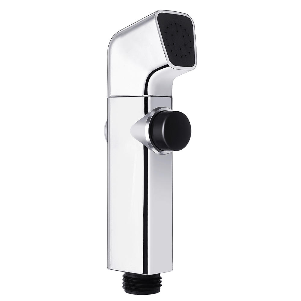 

ABS Bathroom Portable Bidet Sprayer Handheld Toilet Bidet Shower Head Sprayer w/ Button for Personal Hygiene
