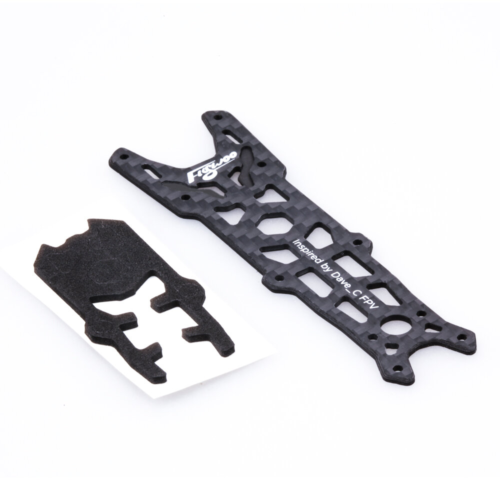 Flywoo EXPLOER LR 4" Top Plate Frame Parts Carbon Fiber 1.5mm Thickness for FPV Racing Drone Frame K
