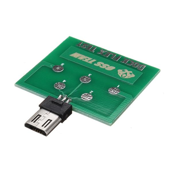 Micro USB 5-pins PCB Test Board Module voor Android Batterij Dock Flex Test Opladen van de Macht