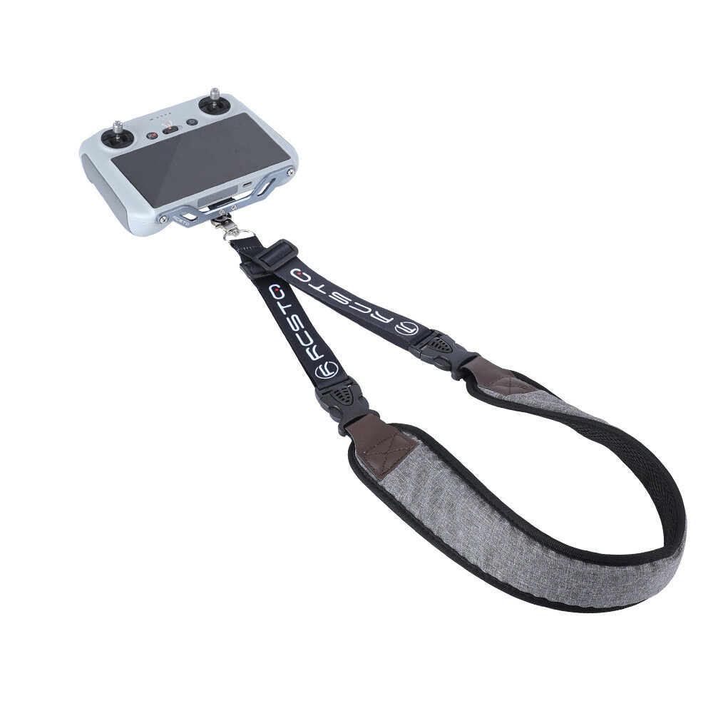 RCSTQ Remote Control Lanyard Neck Strap Adjustable Hanging Buckle Rope with Connection Board for Mini 3 Pro