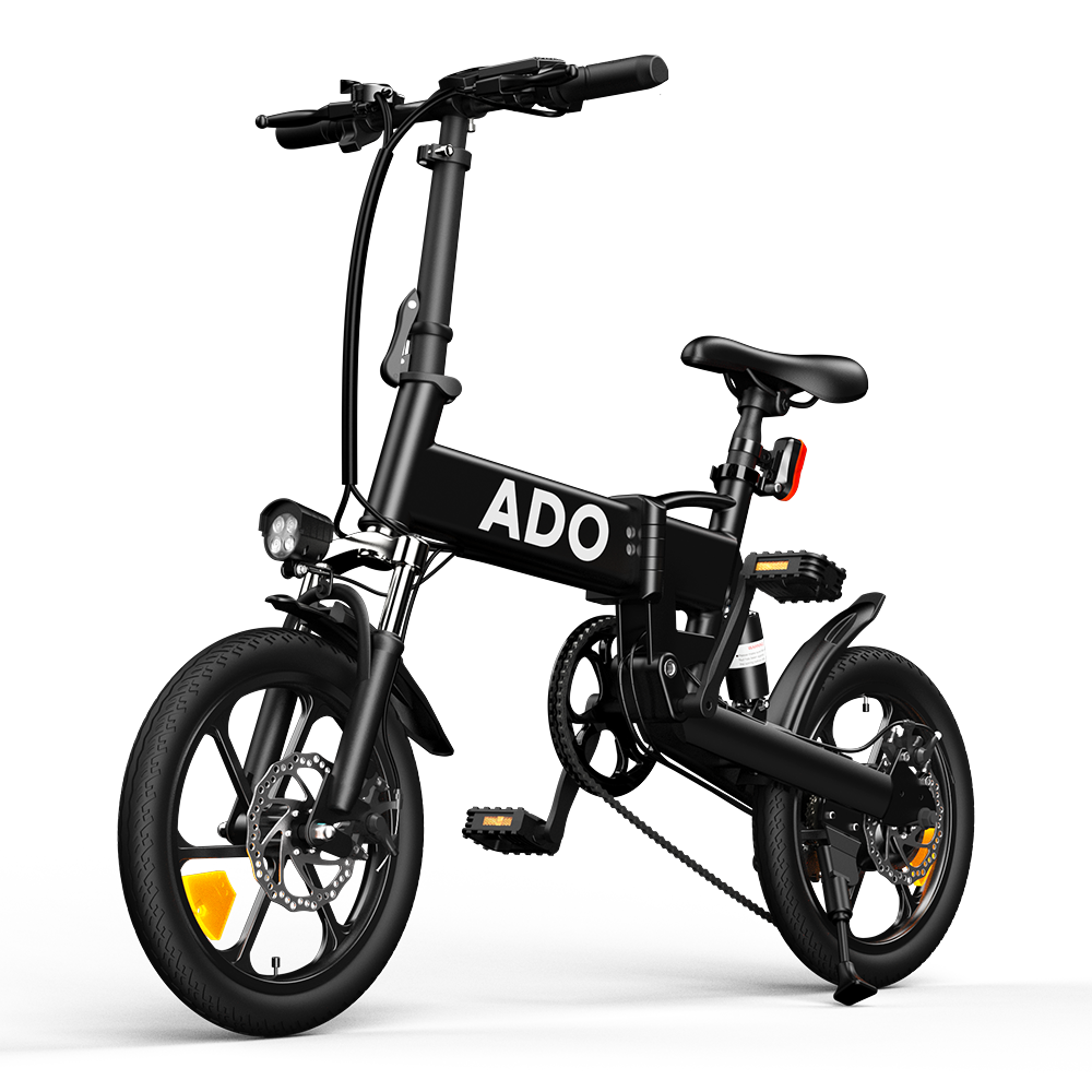 [EU DIRECT] ADO A16+ 250W 36V 7.5Ah 16inch elektrische fiets 25km/h Max. snelheid 70km Kilometerstand 120Kg Max. belasting Groot frame Losneembaar Max. snelheid elektrische fiets