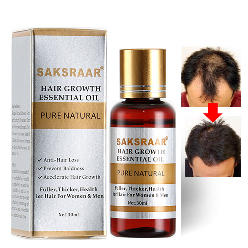 

Hair Care Hair Growth Essential Oils Essence Original Authentic 100% Hair Loss Liquid Health Care Beauty Dense Hair Grow