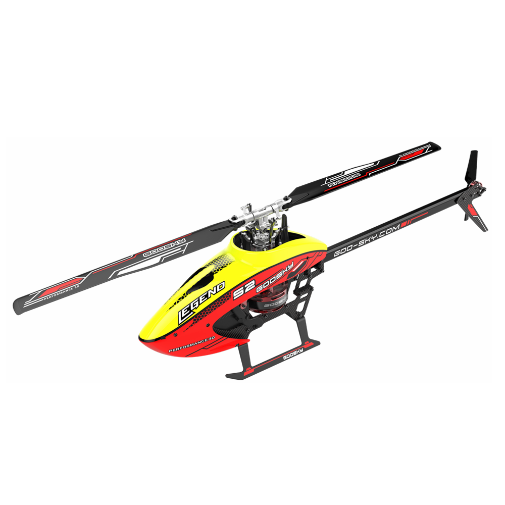 GOOSKY S2 6CH 3D Aerobatic Dual Brushless Direct Drive Motor RC Helicopter BNF met GTS Flight Contro