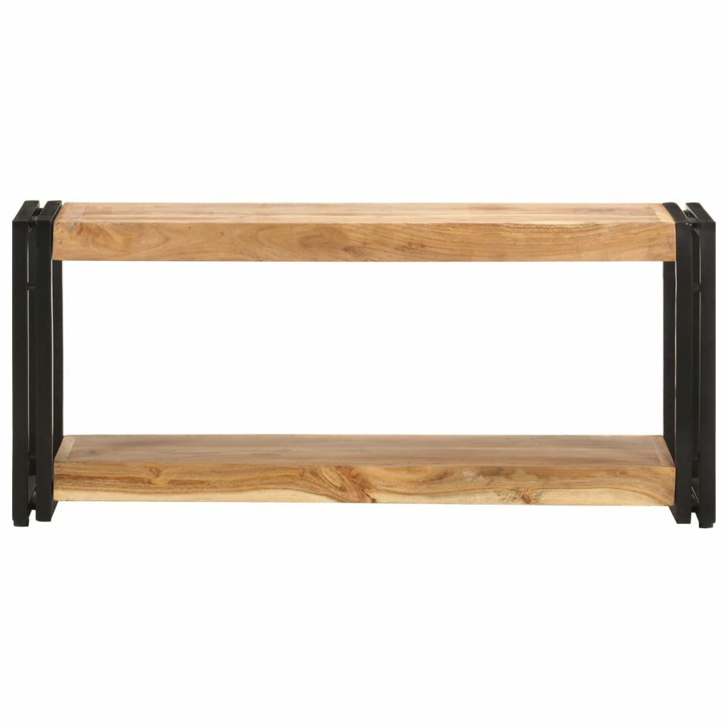 

TV Cabinet 35.4"x11.8"x15.7" Solid Acacia Wood